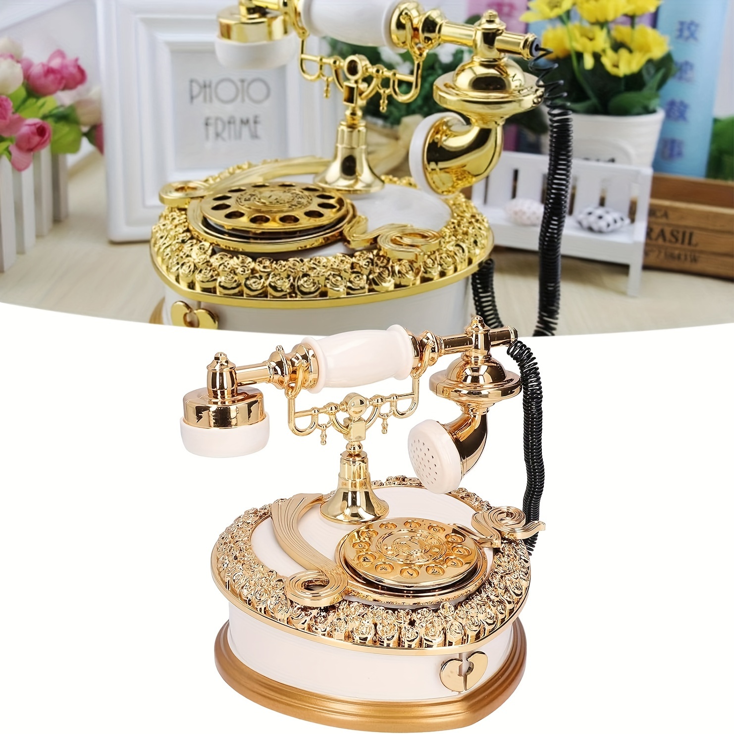 アンティーク】アクセサリーBOX Beatlesのオルゴール付