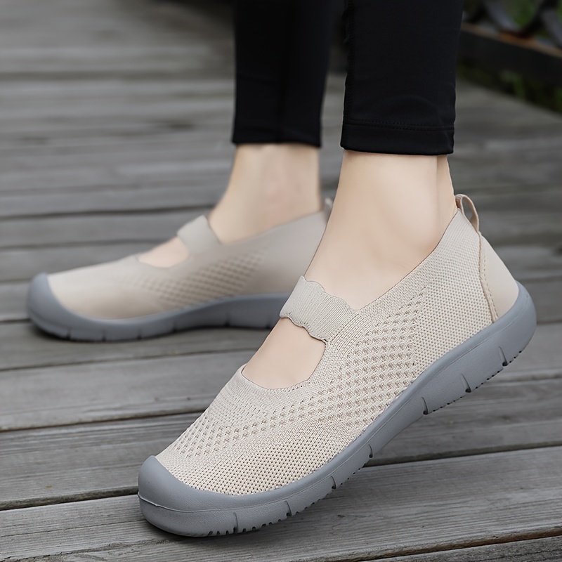 Women's Comfortable Breathable Knitted Casual Sports Shoes