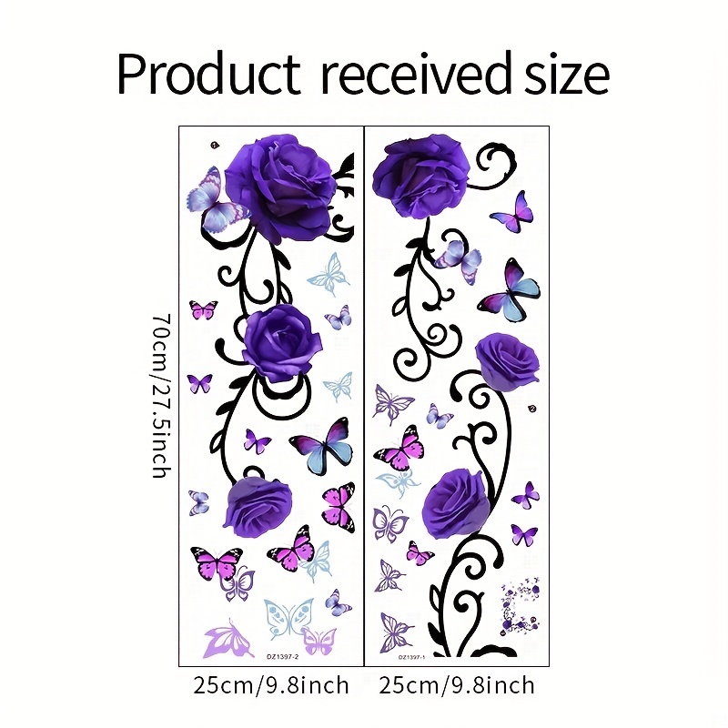 Peony Butterfly Sticker