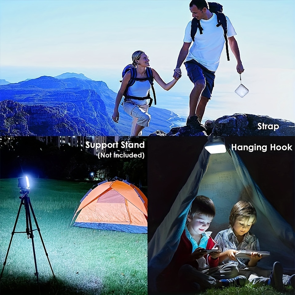 Linterna Camping Led Recargable 1 Pieza, Linternas Recargables - 1000 Lm, 6  Modos, 4000 Mah, Luz Camping Emergencia Portátil Impermeable Ipx5 - Deporte  Aire Libre - Temu