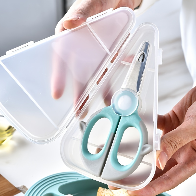 Ceramic Baby Food Scissors Household Toddler Feeding Aid Scissors