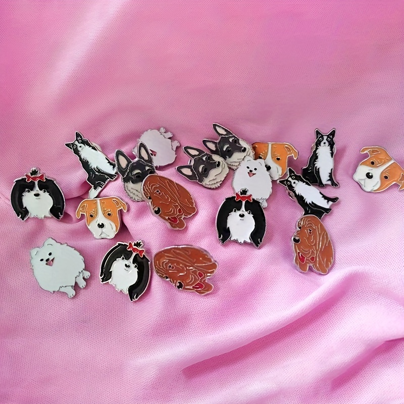 border collie dog Badge Brooch Pin Accessories For Clothes
