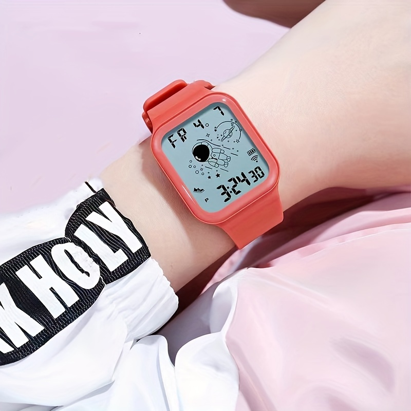 Orologio digitale per ragazzi ragazze bambini orologio da polso elettronico  a LED orologio sportivo impermeabile moda studente bambino orologi semplici