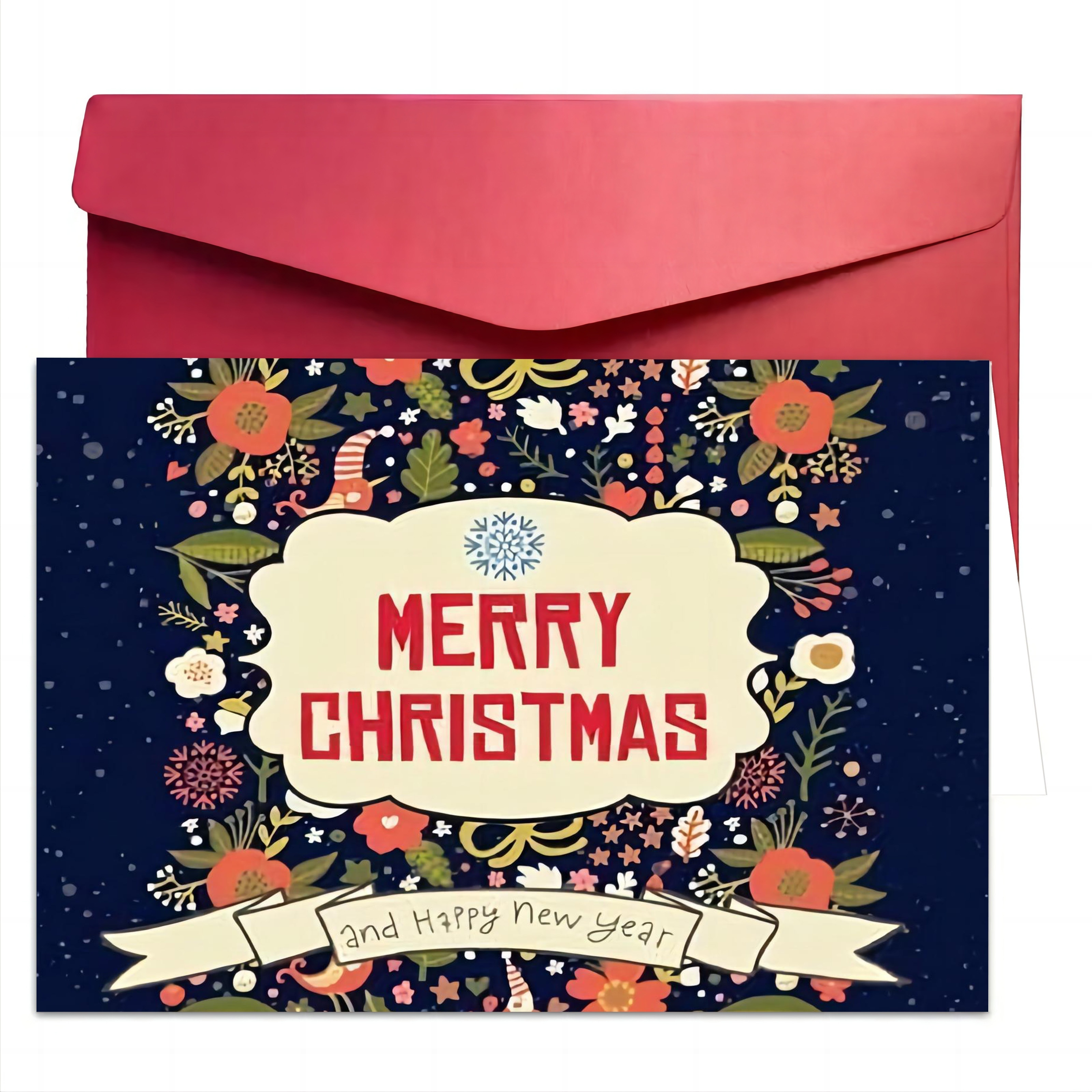 Boxed Holiday Notecards With Envelopes Christmas Gift Cards - Temu