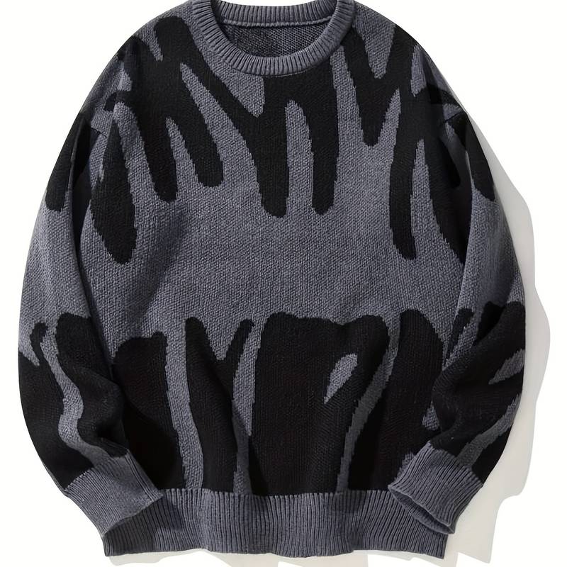 Sweaters Men With Design - Temu