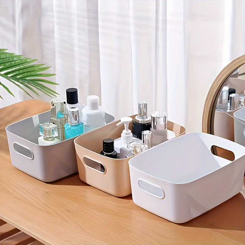 1 Contenitore Bianco Piccolo, Cestino Porta Trucchi, Cestino Organizer Per  Giocattoli, Decorazione Estetica Della Camera, Decorazione Per La Casa,  Organizzazione Salvaspazio, Accessori Per La Cucina, Accessori Per Il Bagno,  Accessori Per La