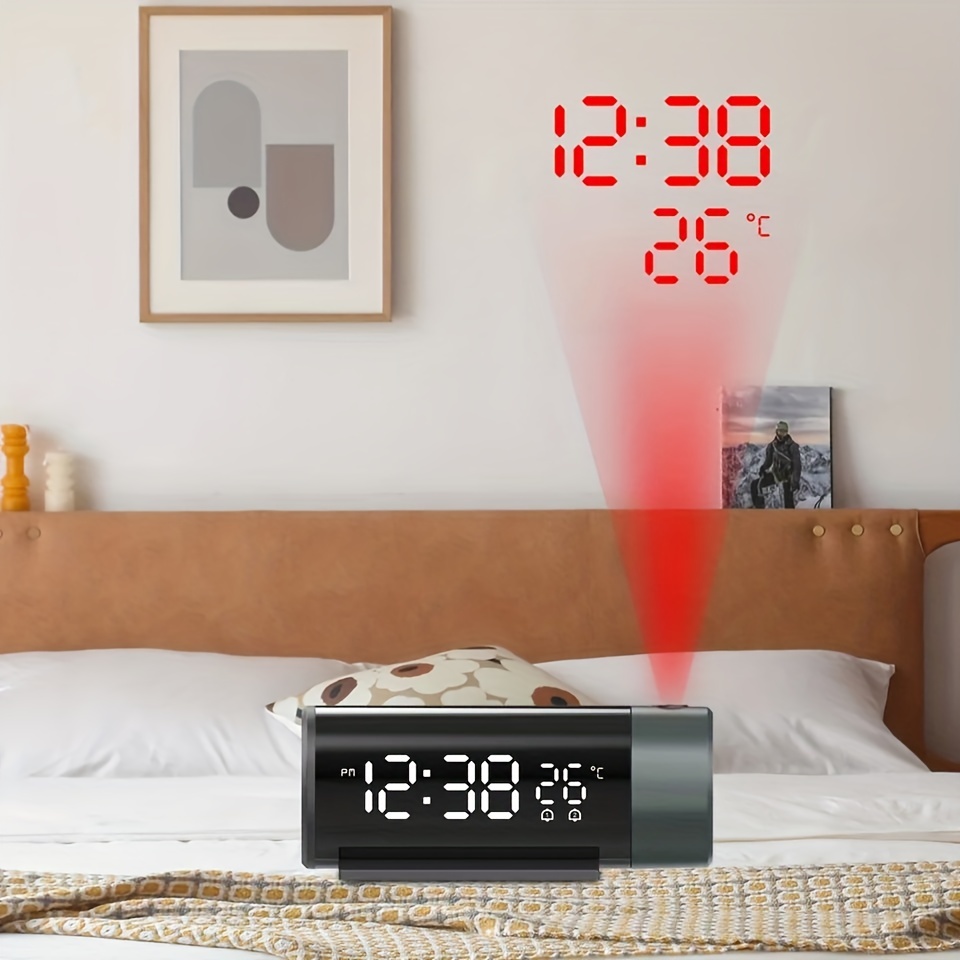 Despertadores Con Proyector Con Proyeccion En El Techo Para Dormitorios  Personas
