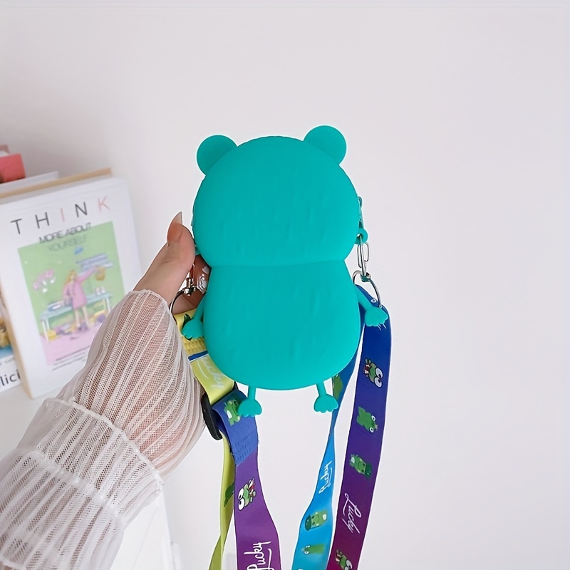 Cute Frog Plush Bag -The Perfect Decorated Crossbody Bag - For