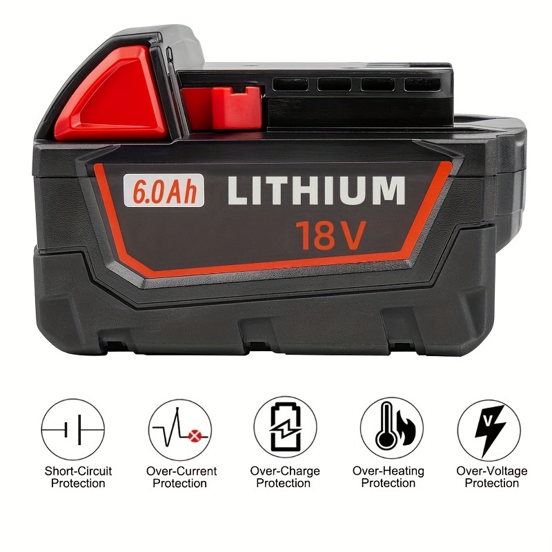 Replacement For Ryobi One Battery Compatible With 18v 4.0 Ah - Temu