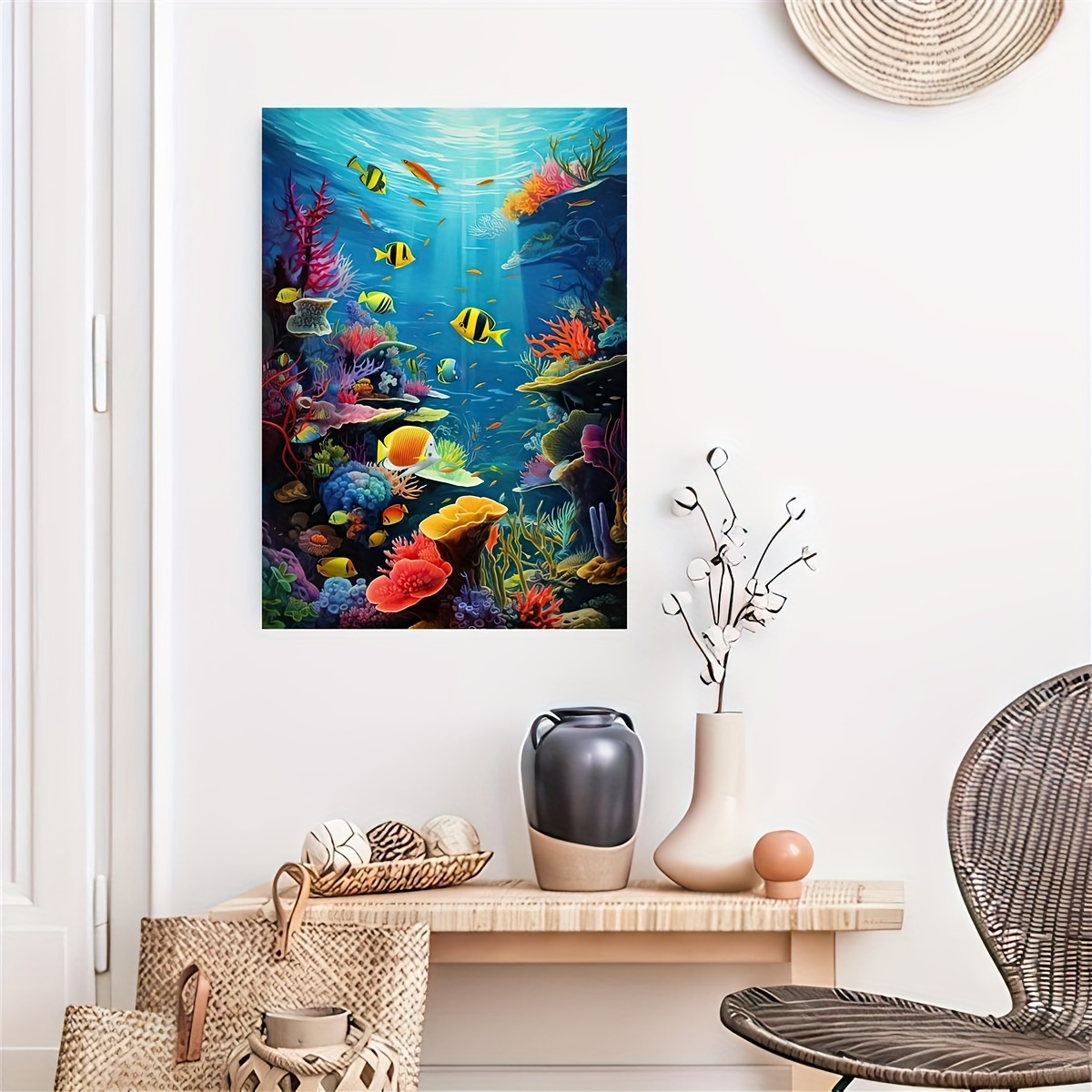Fish Wallpaper 🐠  Underwater art, Ocean art painting, Underwater pictures