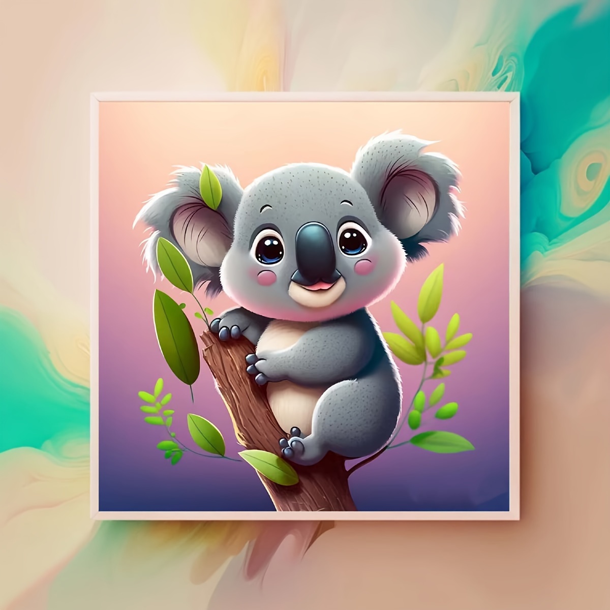 Koala Full Round Diamond Painting Kit 5d Art Embroidery Cross Stitch  Painting Diamond Painting Art Diy Handmade Crafts Wall Decor Home Decor  Ornaments No Frame - Temu