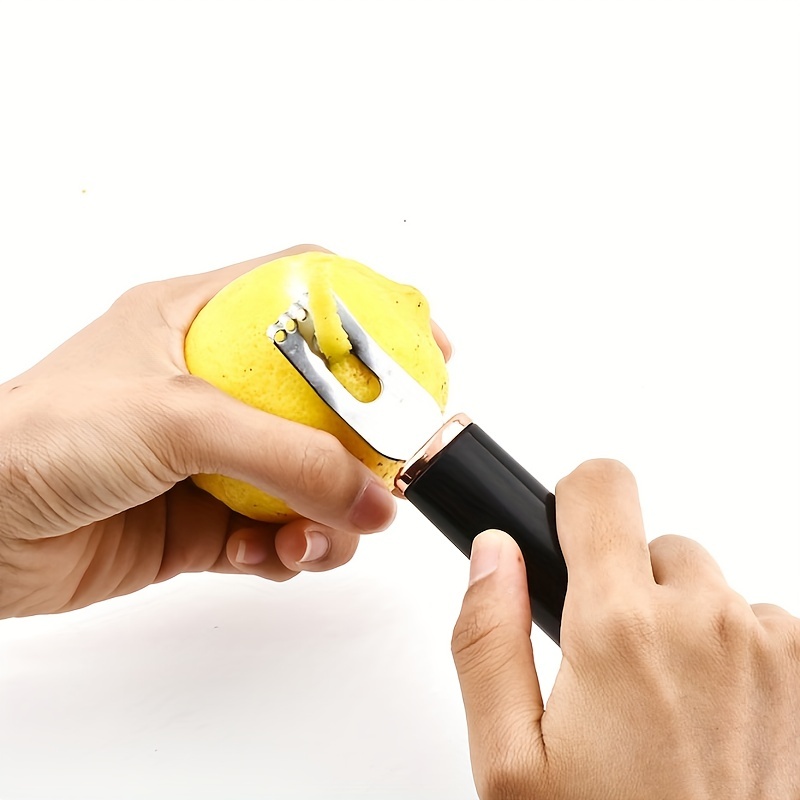 KITCHENDAO Citrus Lemon Peeler Zester Tool with Specially Designed Cha —  CHIMIYA
