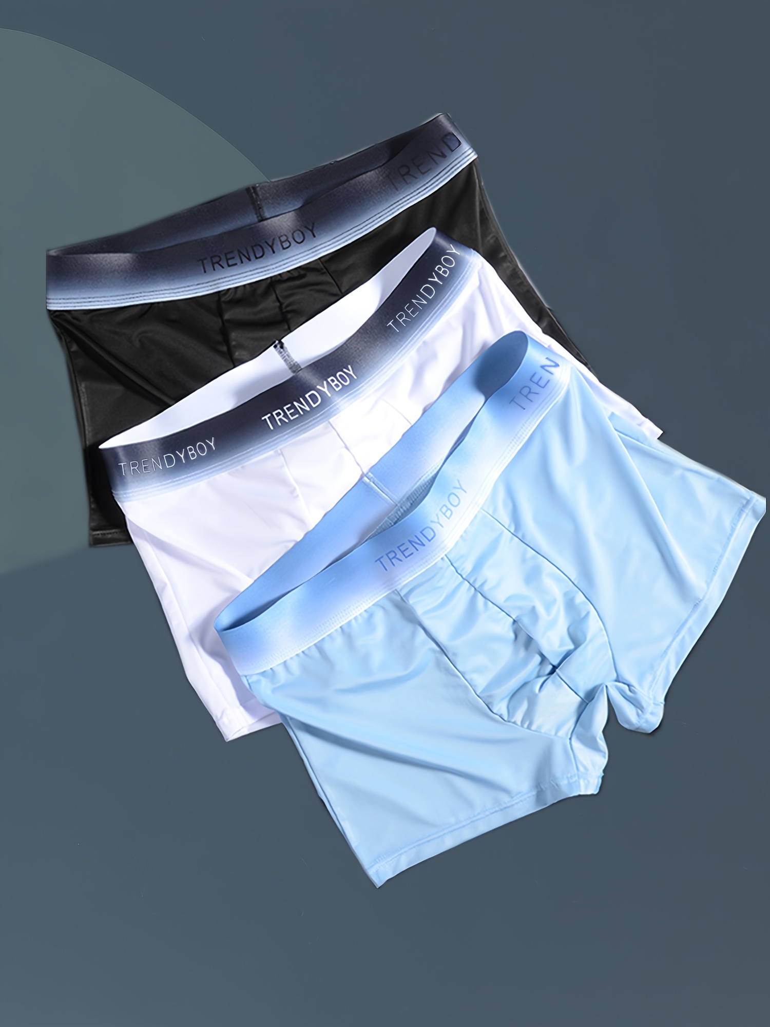 TIHLMK Ultra Thin Ice Silk Narrow Side Low Waist Men's Briefs Hip Wrap  Men's Underwear 