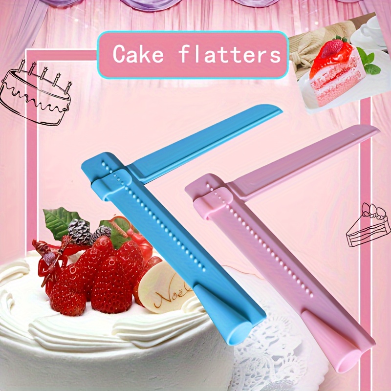 Fondant Cake Decorating Tool W/adjustable Scraper - Temu