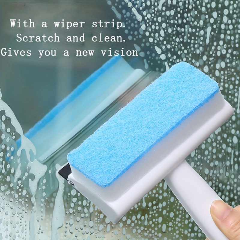 1 Glass Wiper For Scraping And Washing Double sided - Temu