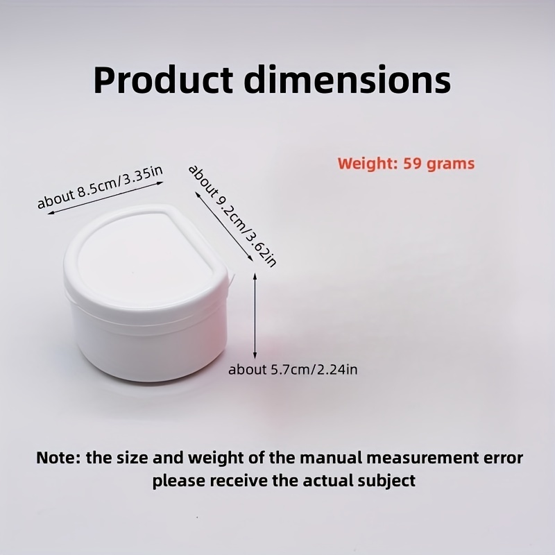 1pc Caja Almacenamiento Dentaduras Filtro Caja - Temu Mexico