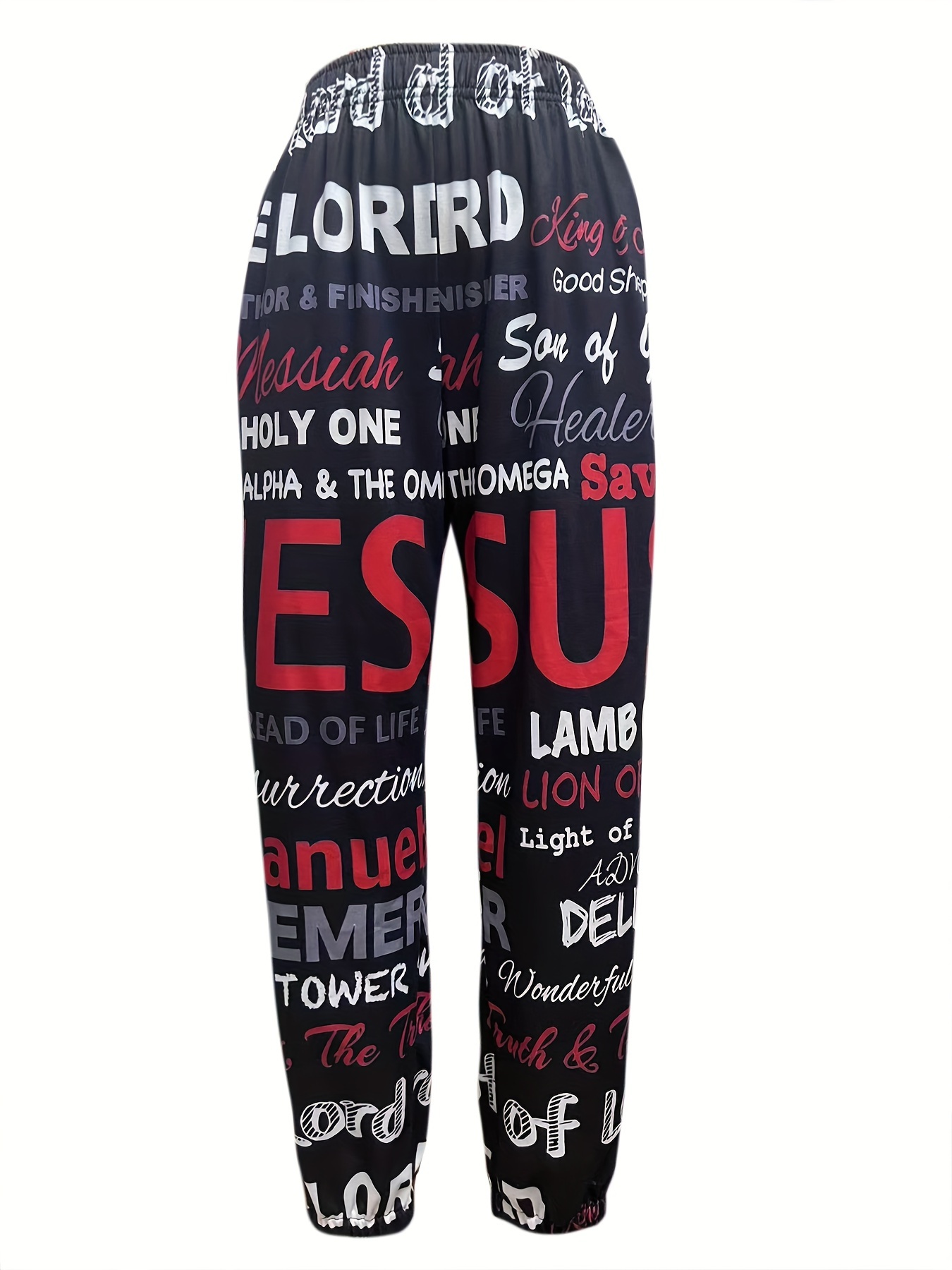 Letter Print Sweatpants Women Joggers Harajuku Wide Leg Pencil Pant  Trousers Loose High Waist Sweat Pants 1C927 210430 From 20,07 €