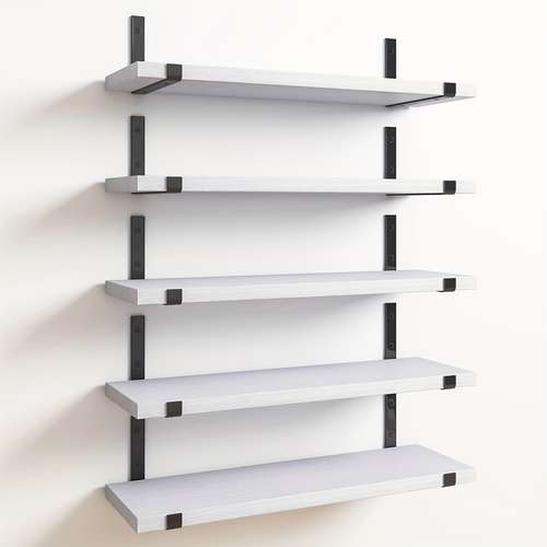 Floating Shelves Coat Rack Wall Mounted Stainless Steel - Temu