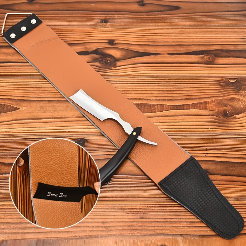 Leather Razor Strops Leather Strop Strap Barber Straight - Temu