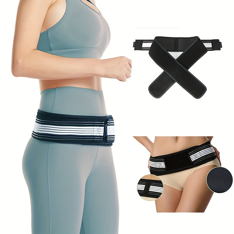 1pc Postpartum Belt Postnatal Bandage Abdominal Muscle Training Posture  Corrector Hip Strap Butt Training, Shop On Temu And Start Saving
