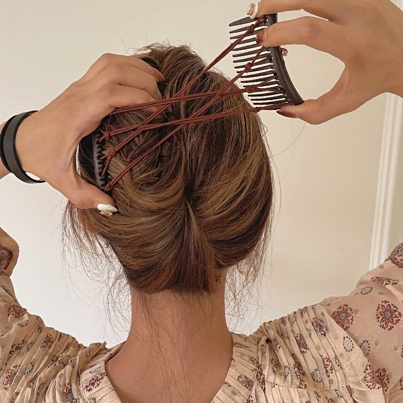 Fashion Women Comb Clip Hairpins Rhinestone Pearl Hair Clip Claws Barrettes Hair  Combs Hair Maker Bun Hair Accessories Headwear - AliExpress