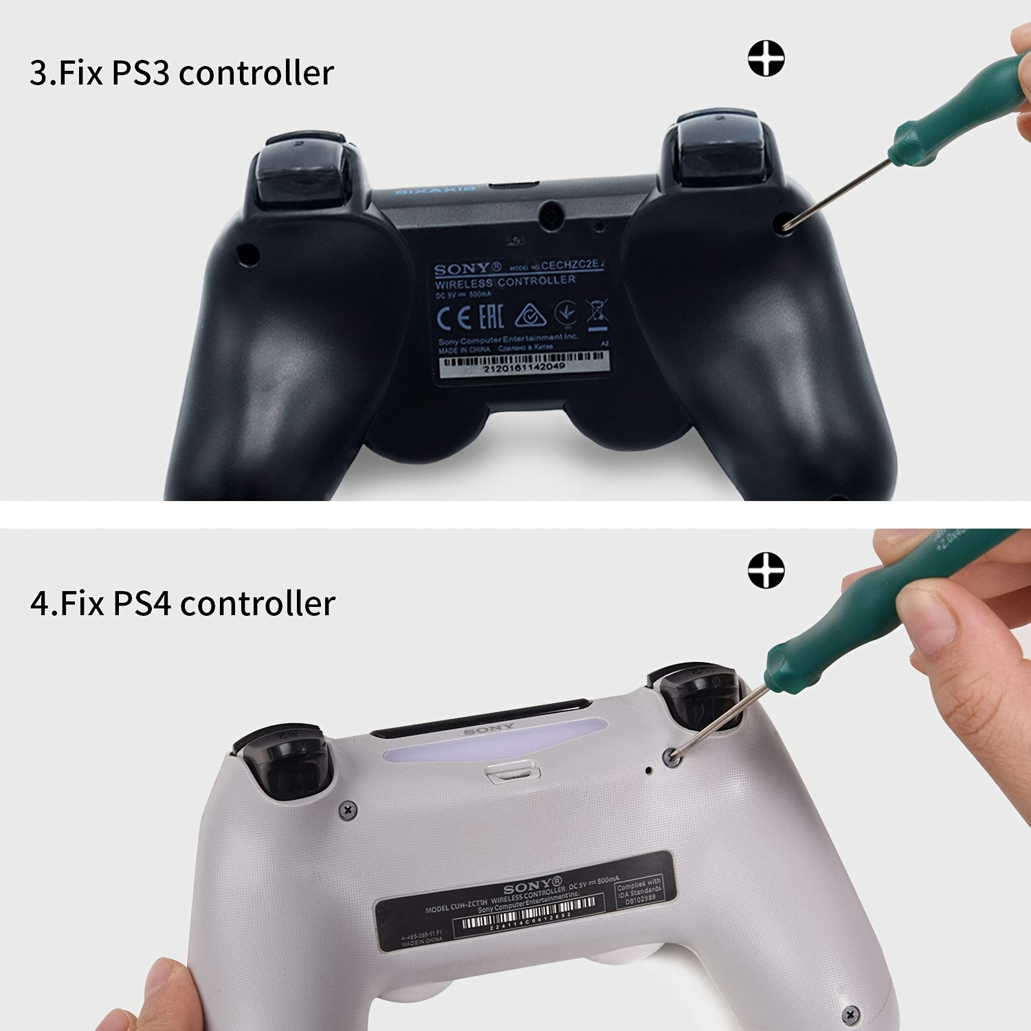 Kit De Réparation De Nettoyage Pour PS4 PS3 PS5 Xbox One/360 Tools Set  Console Controller - Temu Belgium