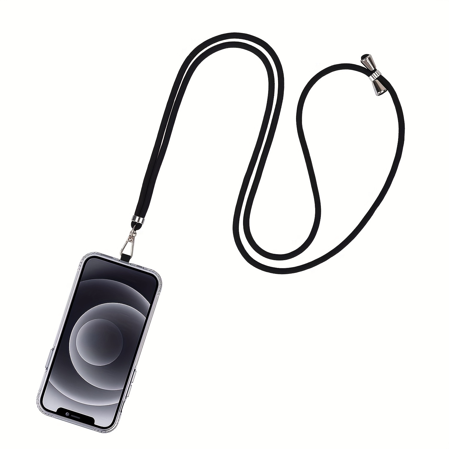  KINGLINK Cordón universal para teléfono celular, cordón para  teléfono con correa ajustable de nailon para el cuello con la mayoría de  teléfonos inteligentes, se puede combinar con cualquier funda de teléfono 