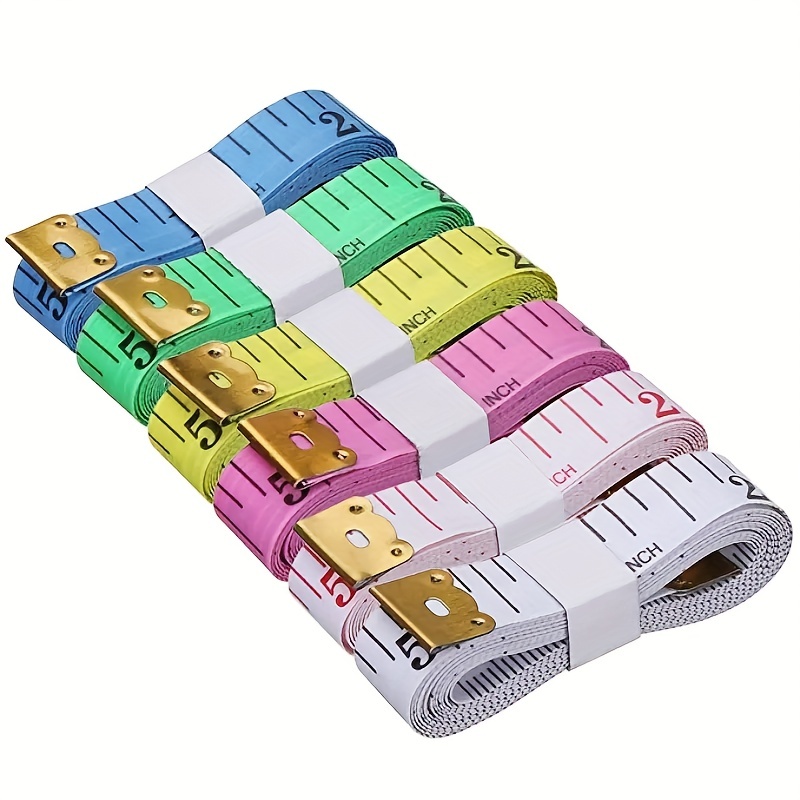 Tape Measure Tape Foot Tape Measure Colorful Soft Ruler Soft - Temu