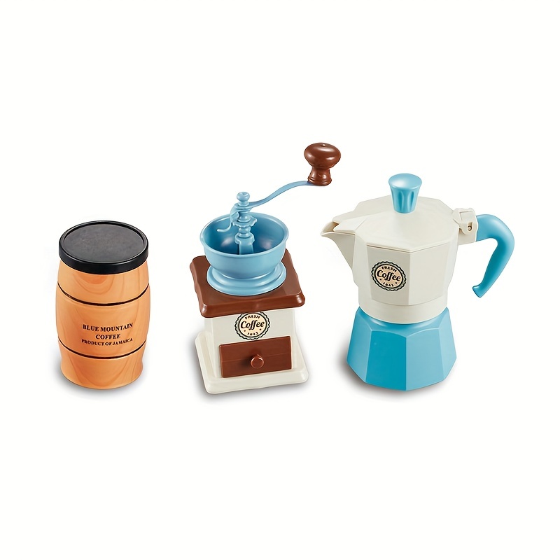 Kids Coffee Machine Snack Afternoon Tea Toy Set DIY Toys