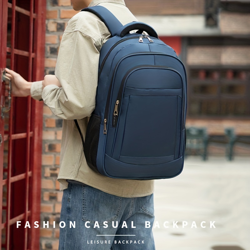 Student Backpack Travel Backpack Outdoor Casual Bag For Men And Women  Computer Bag Shoulder Bag Multi-purpose Backpack With Belt Decoration - Temu