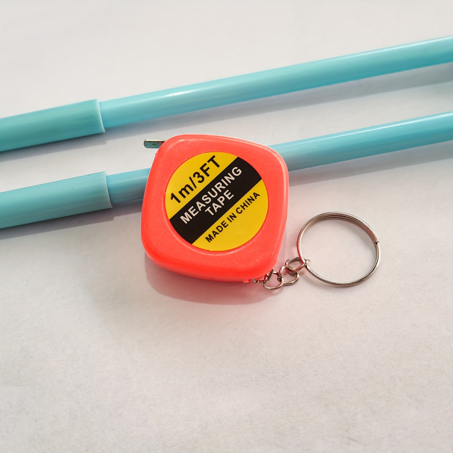 Mini Measuring Tape Keychain Retractable Ruler 