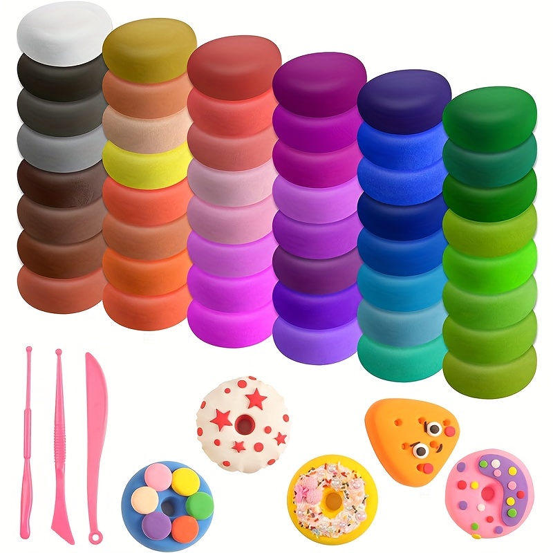 Modeling Clay 48 Colors Air Dry Clay Molding Magic Clay For - Temu
