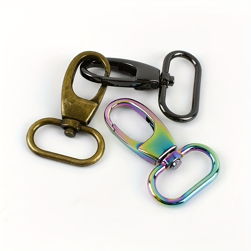 Rainbow Swivel Hooks clip Hooks Lobster Clasp Cat Dog DIY Traction