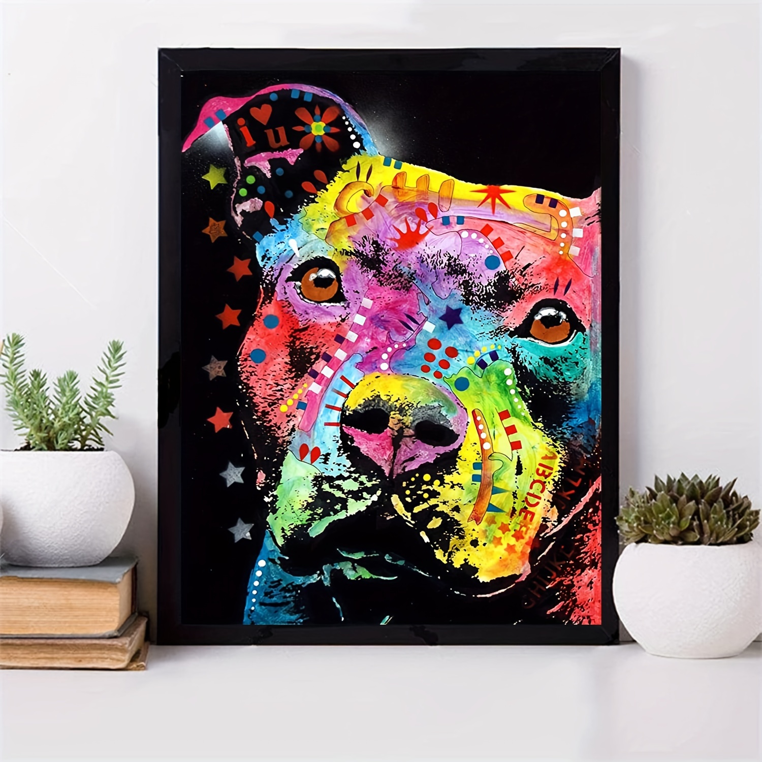 Dog Diy Artificial Diamond Art Special Shape Artificial Diamond, Diamond  Painting Suitable For Beginners Home Wall Decoration Gifts, Holiday Gifts -  Temu
