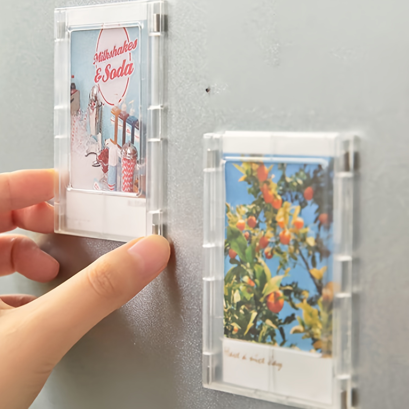 Acrylic Magnetic Photo Frames Refrigerator And Mini - Temu