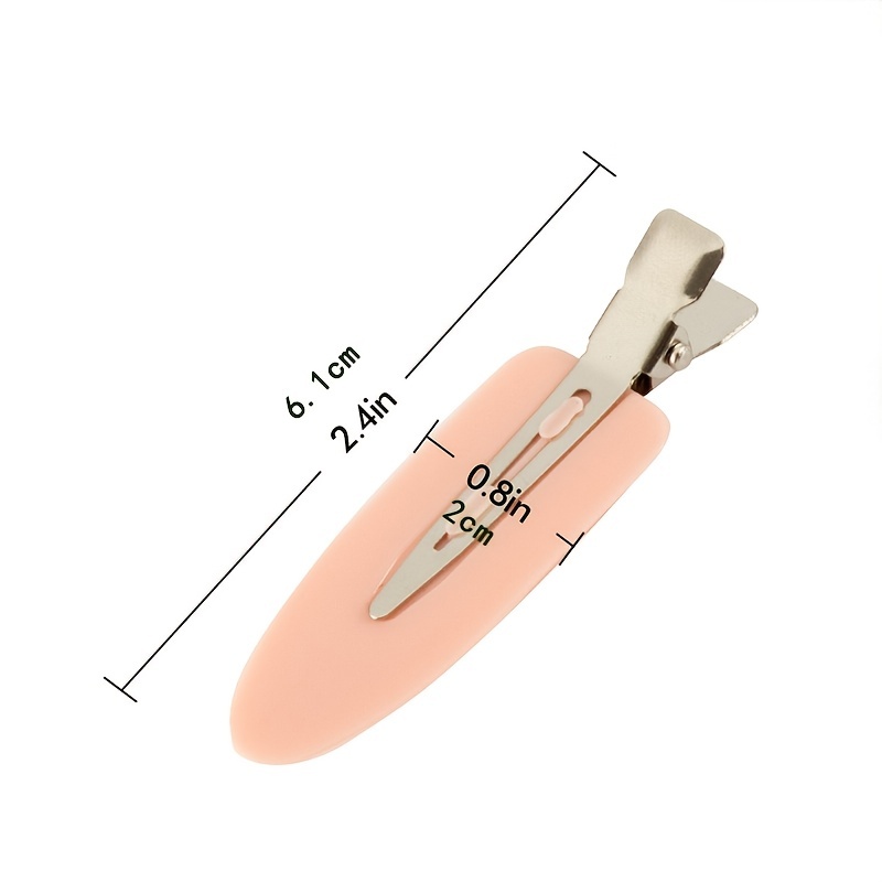 No Bend Hair Clips Curl Pin Clips No Crease Solid Hair Clips