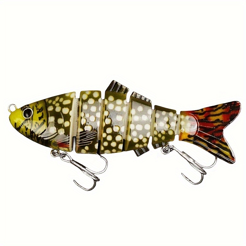 Multi section Long Tongue Bait Floating Bionic Fish - Temu