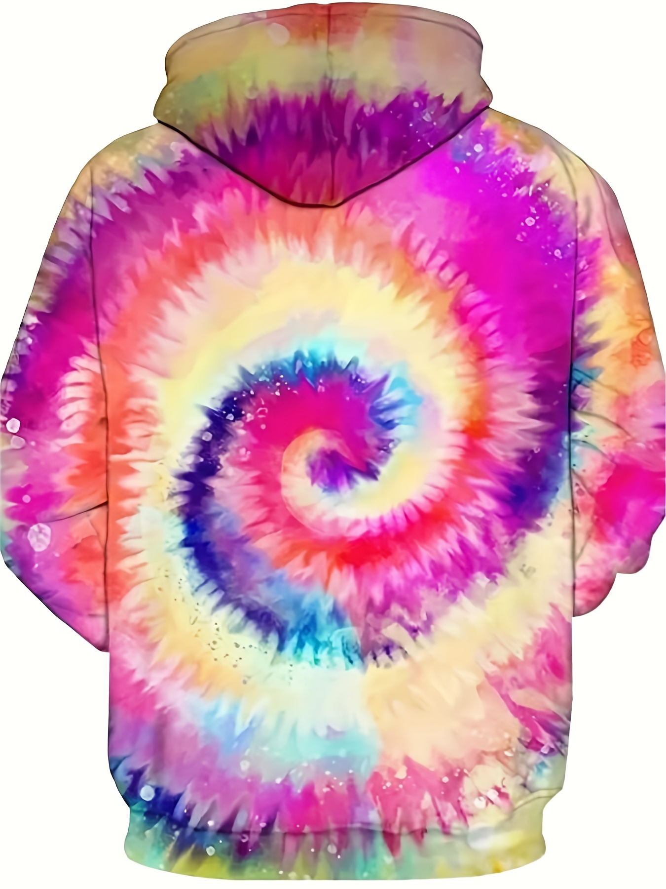 Fighter Print Tie Dye Hoodie, Cool Hoodies For Men, Men's Casual Graphic  Design Pullover Hooded Sweatshirt With Kangaroo Pocket Streetwear For  Winter Fall, As Gifts - Temu