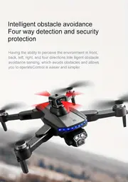 rg600 pro electronically controlled dual camera high definition aerial photography folding drone optical flow positioning intelligent obstacle avoidance face and gesture photo recognition details 7