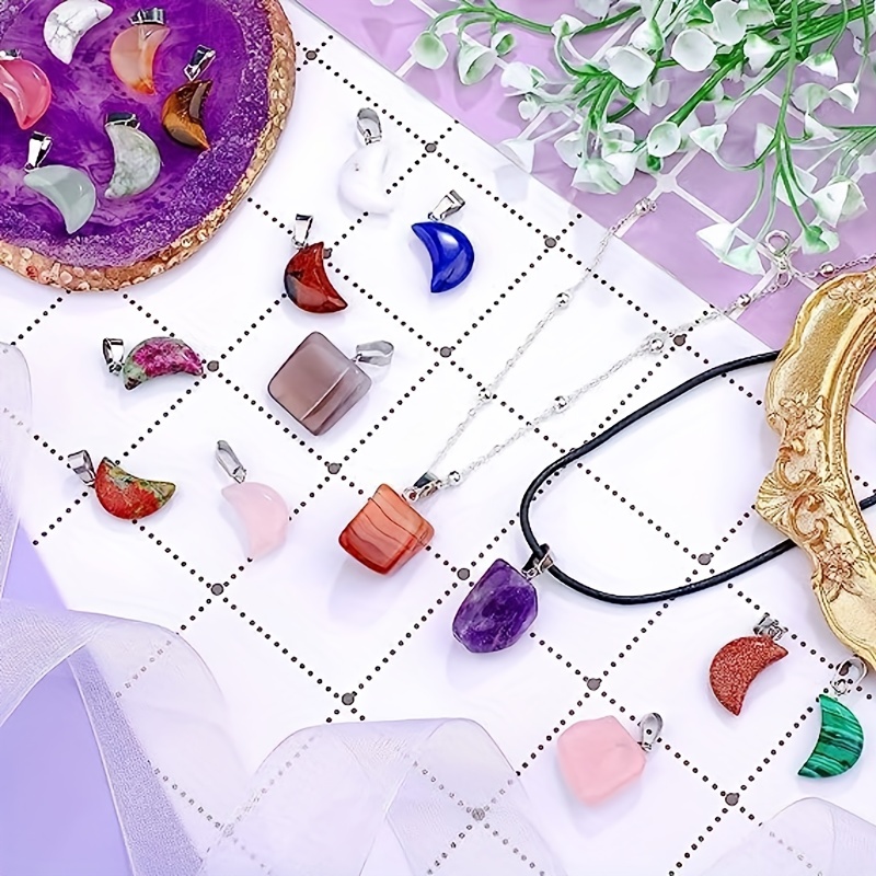 Random Assorted Crystal Pendant Bulk Gemstone Pendant Temu