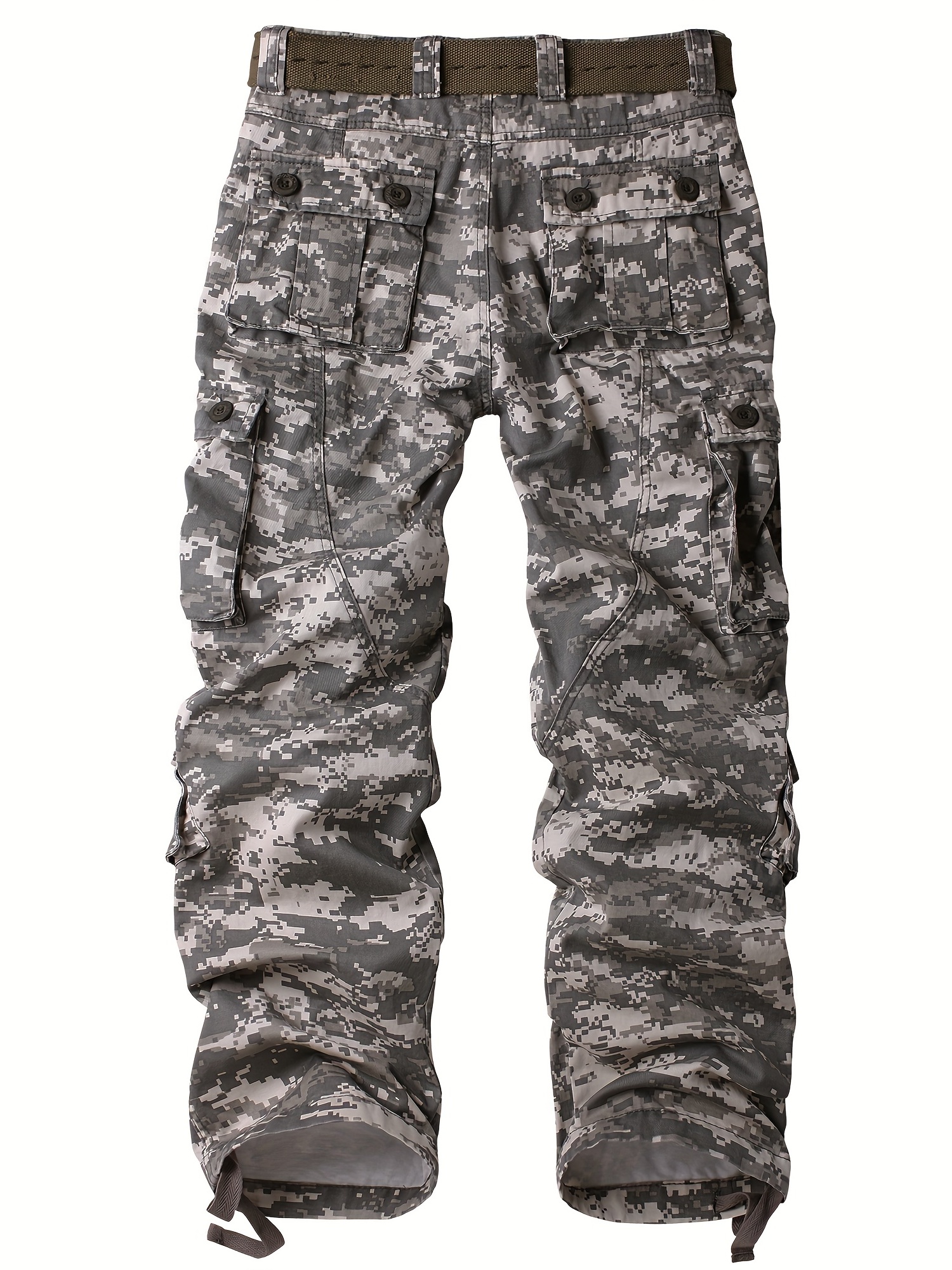Pantalones Largos Casuales De Moda Camuflaje Para Hombre Militares Cargo New