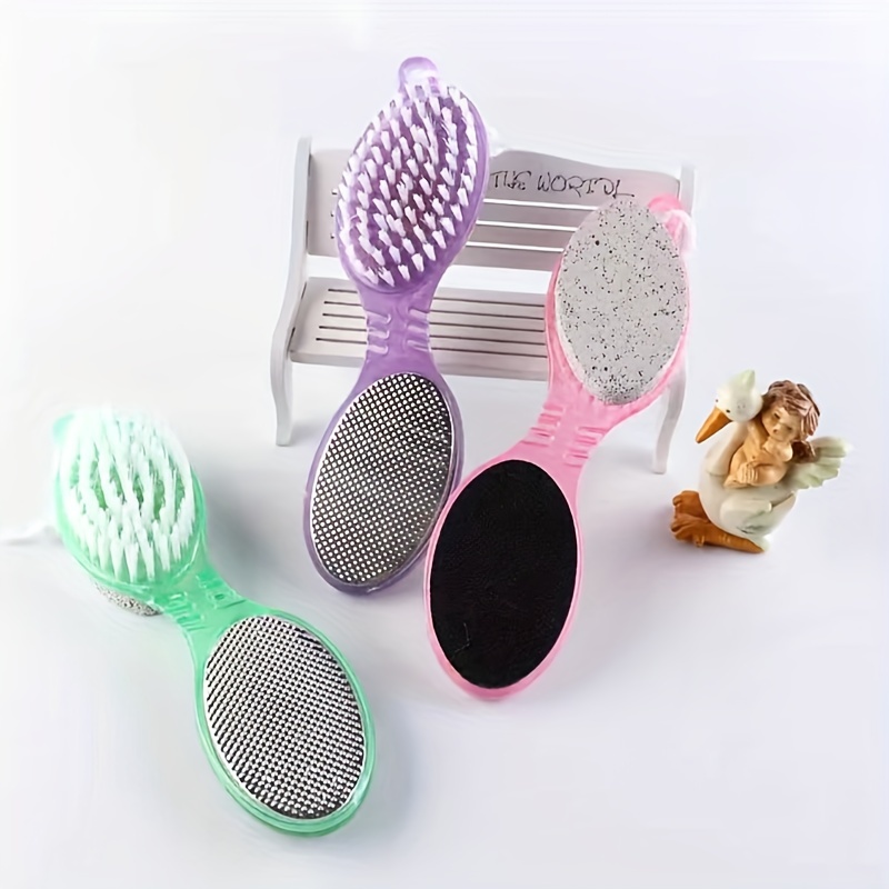 Buy MAYCREATE Foot Pedicure Brush, Foot Scrubber, Foot File Callus Remover Exfoliator  Tools with Foot Care Bristle Brush (4 in 1) Online at Best Prices in India  - JioMart.