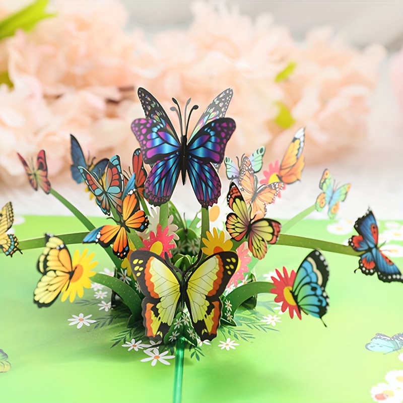 3d Butterfly With Paper - Temu