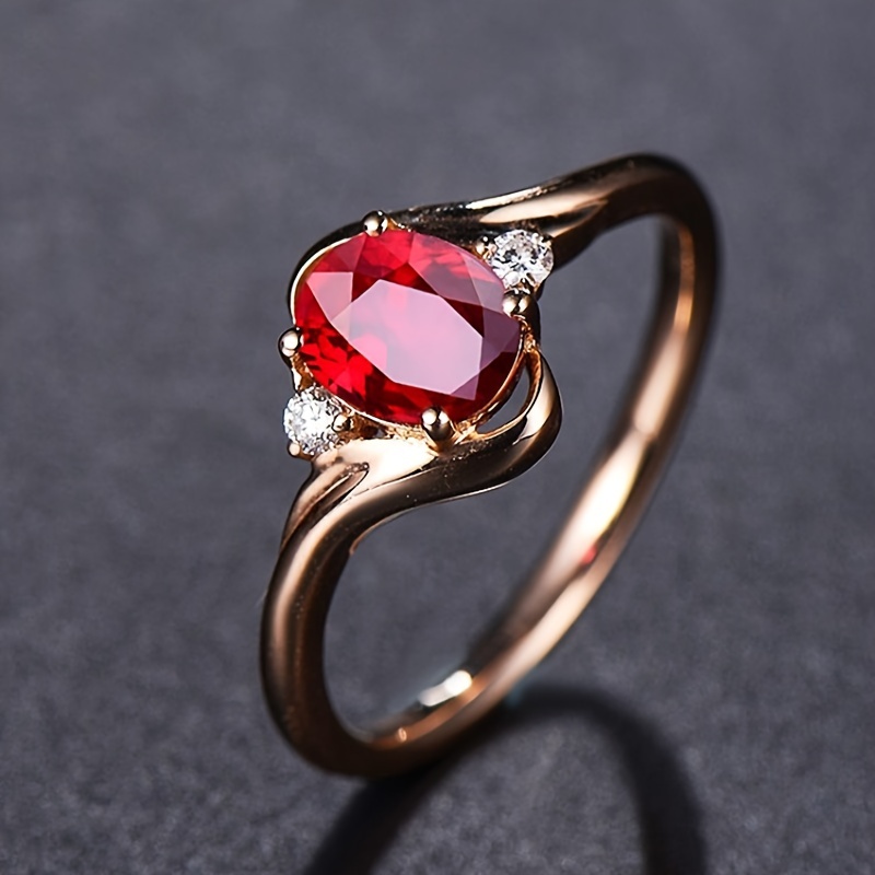 High Jewelry Pigeon Blood Ruby Ring S925 Sterling Silver Women's Flower Ring  Color Red Gemstone for Women Party Gift Luxury