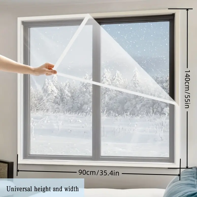 1 Stück Winterfenster thermofolie Winddichter - Temu Austria