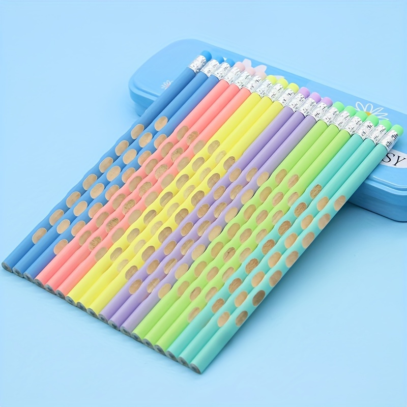 1pc Gommes en caoutchouc colorées Durable Gomme à crayon flexible