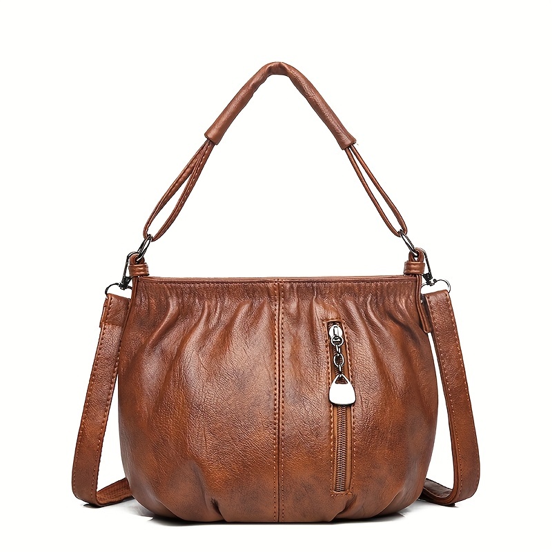 Womens Leather Crossbody Boho Bag Leather Handbags For Women