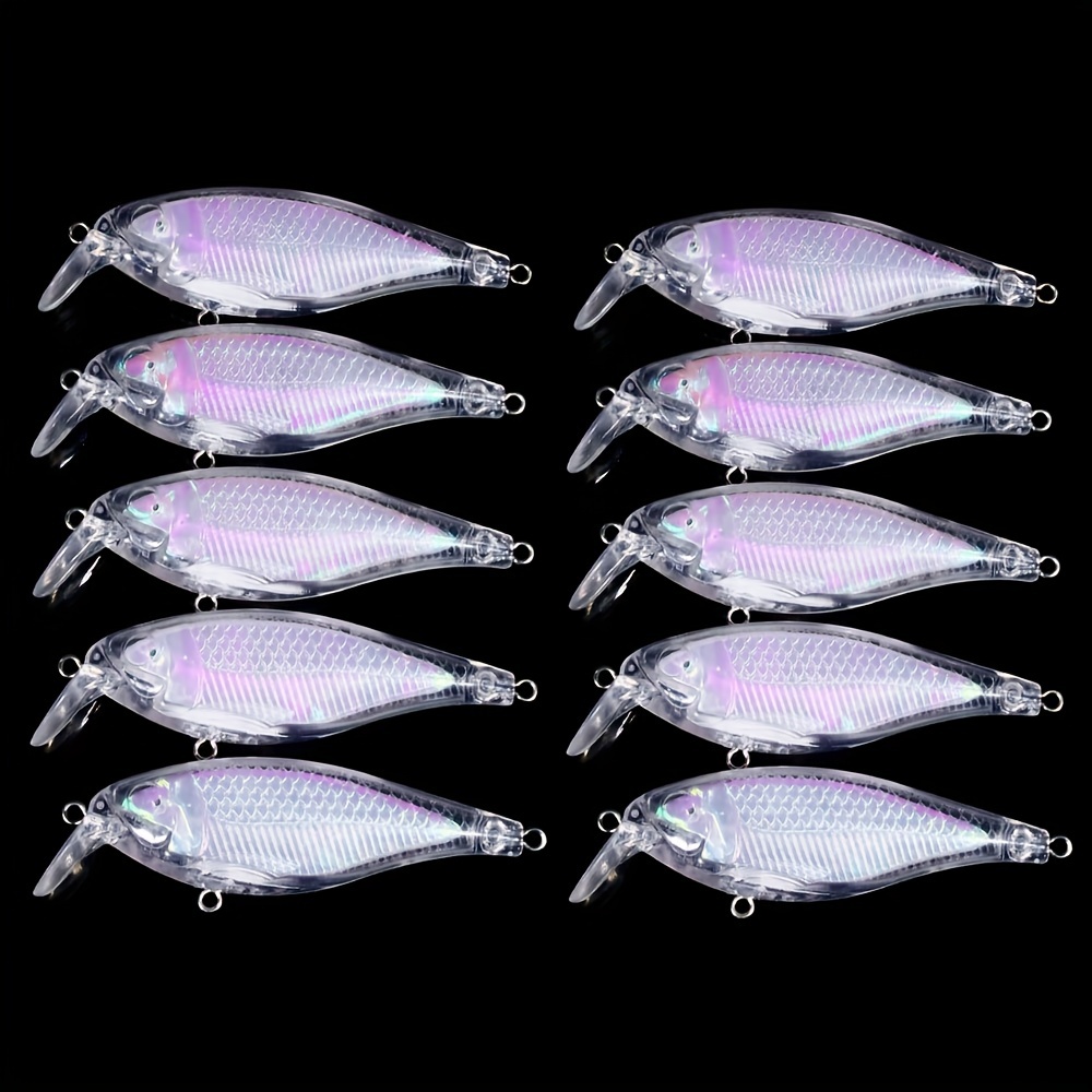 20 Unpainted Small Topwater Pencil Popper lure Blanks US Shipped