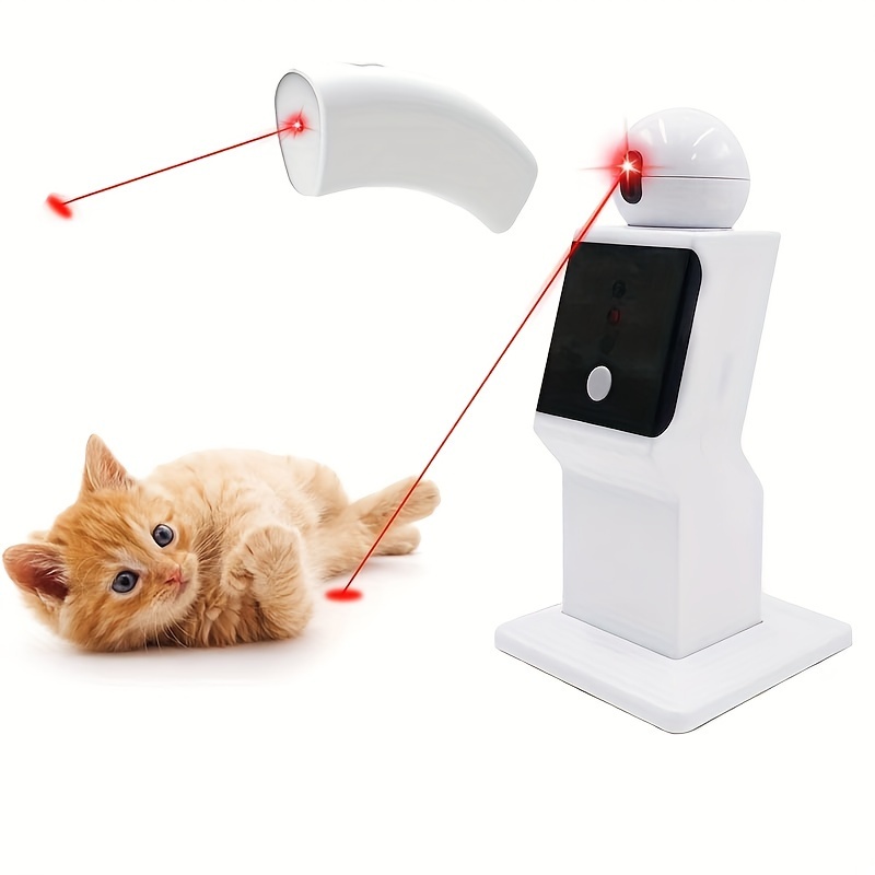 Juguete láser para gatos, puntero láser rojo, juguete para gatos, juguetes  interactivos para gatos de interior, perros, puntero láser recargable USB  para gatos para perseguir juguetes de gatitos, punt
