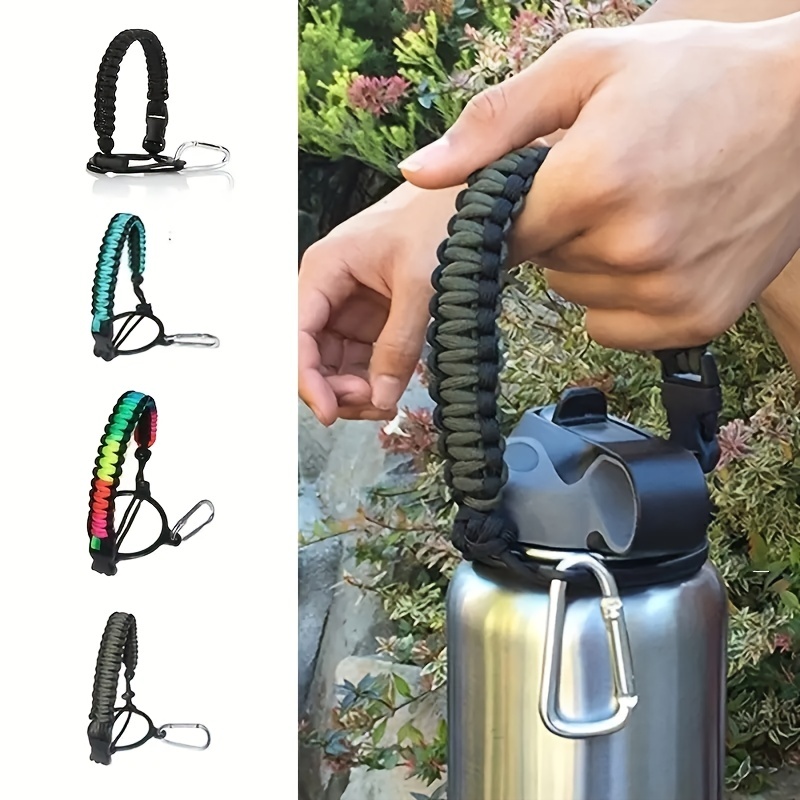 Durable Paracord Handle With Safety Loop And Carabiner For - Temu